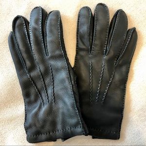 Dooney & Bourke Men’s Black Leather Gloves